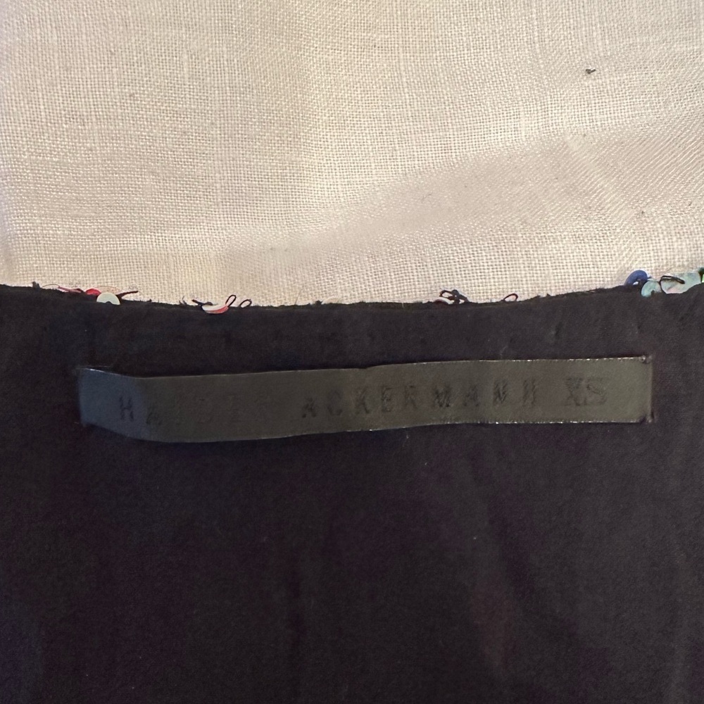 Harder Ackermann Multi Color Sequin Top Size XS - image 7